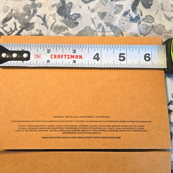 NEW Set Of 2 Coach New York Gift Boxes & Small Bag - Picture 5 of 9